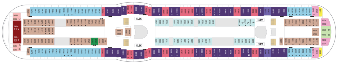 Royal Carribbean Deck plan Adventure of the Seas DECK09.png